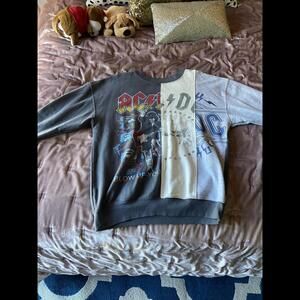 AC/DC Graphic Sweatshirt - Vintage Style Fan Apparel
